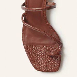 Meena Toe Ring Block Heel Sandal